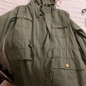 Olive green jacket